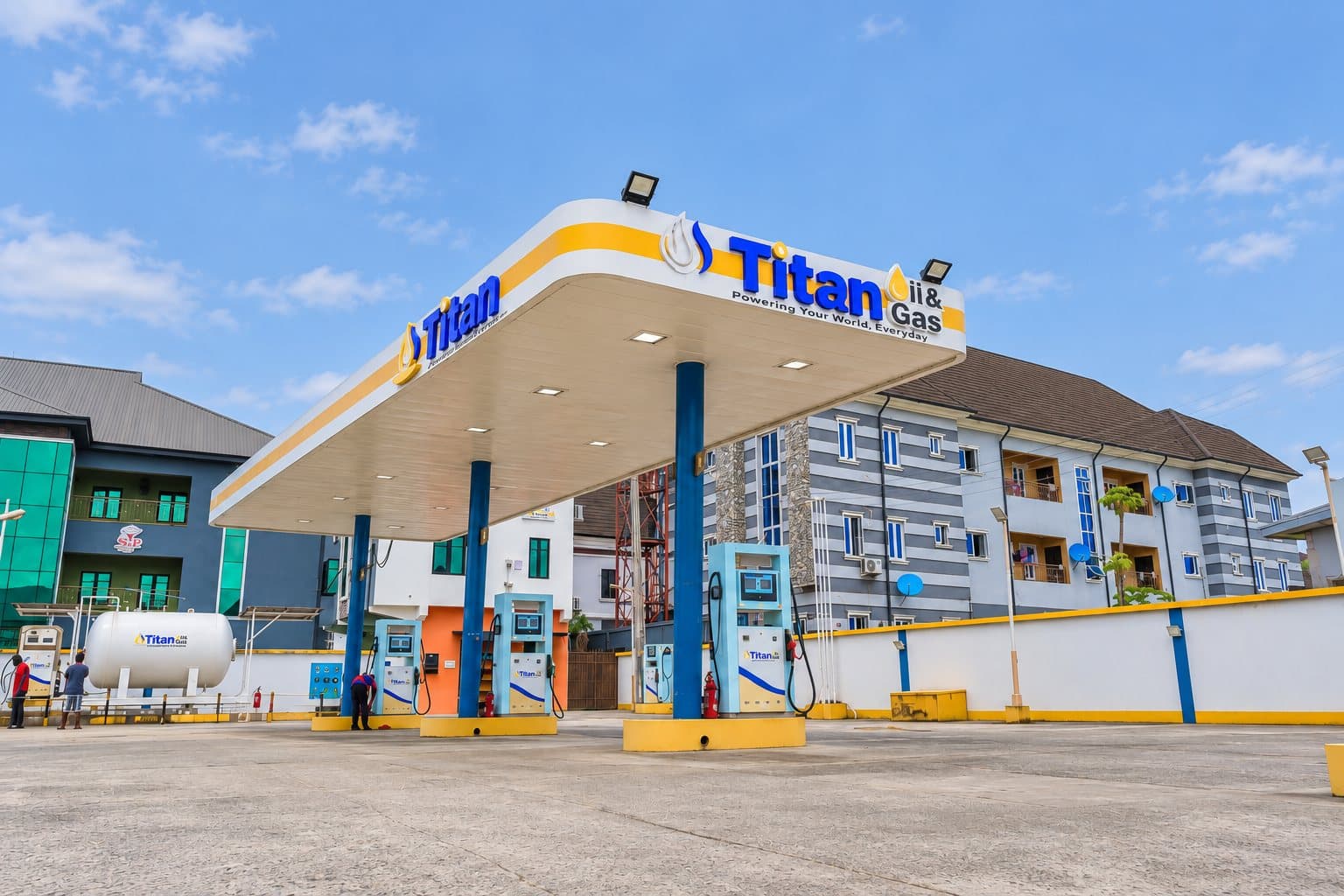 Titan Oil & Gas Peter Odili station