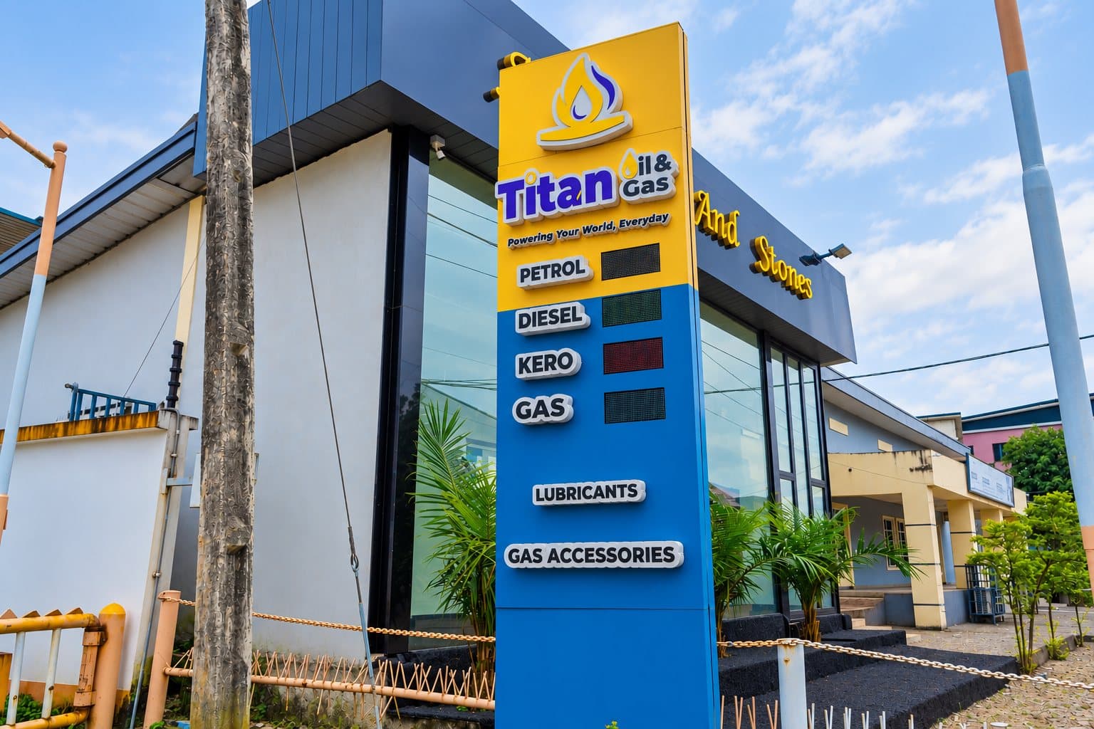 Titan Oil & Gas Peter Odili station